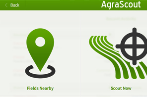 AgraScout Menu